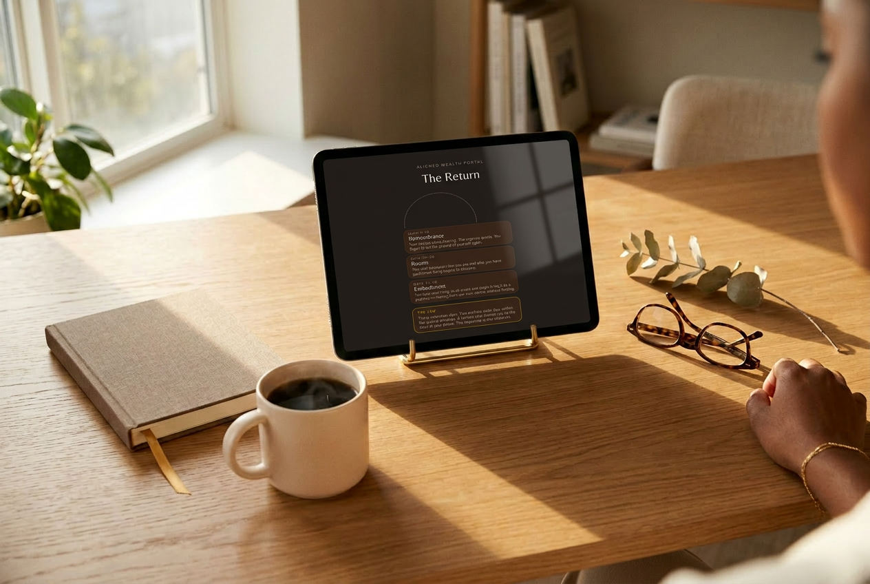 The Return on iPad and iPhone — the portal and the 30-day arc